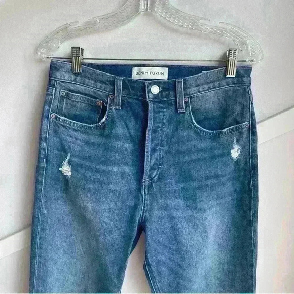 Aritzia Denim  Forum‎ The Yoko High Rise Slim Blue size 28 - Picture 8 of 12